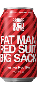 Fat Man Red Suit Big Sack