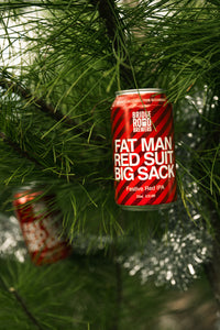 Fat Man Red Suit Big Sack